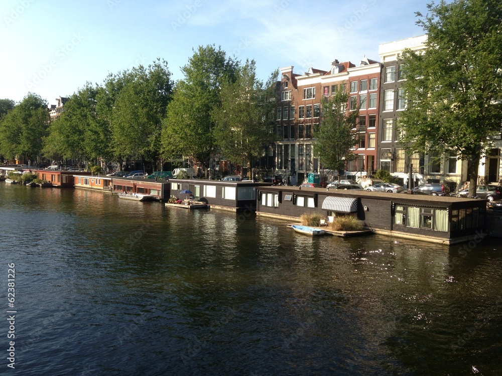 Case galleggianti di Amsterdam