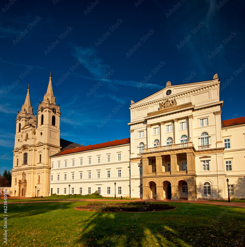 Cistercian Zirc Abbey in Zirc, Hungary