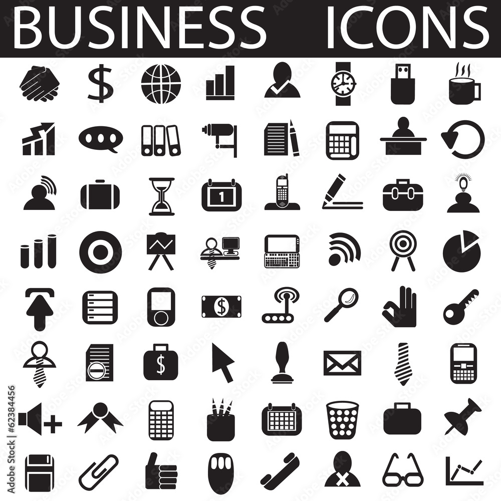 business icons business icons