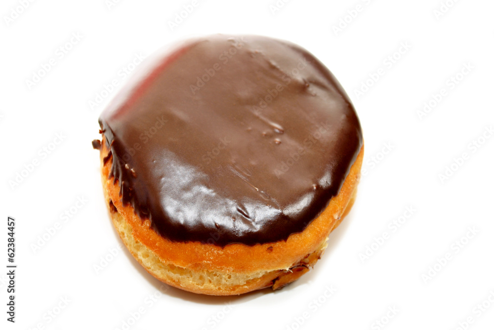 Chocolate Covered Bavarian Cream Dounut Chocolate Covered Bavarian Cream Dounut