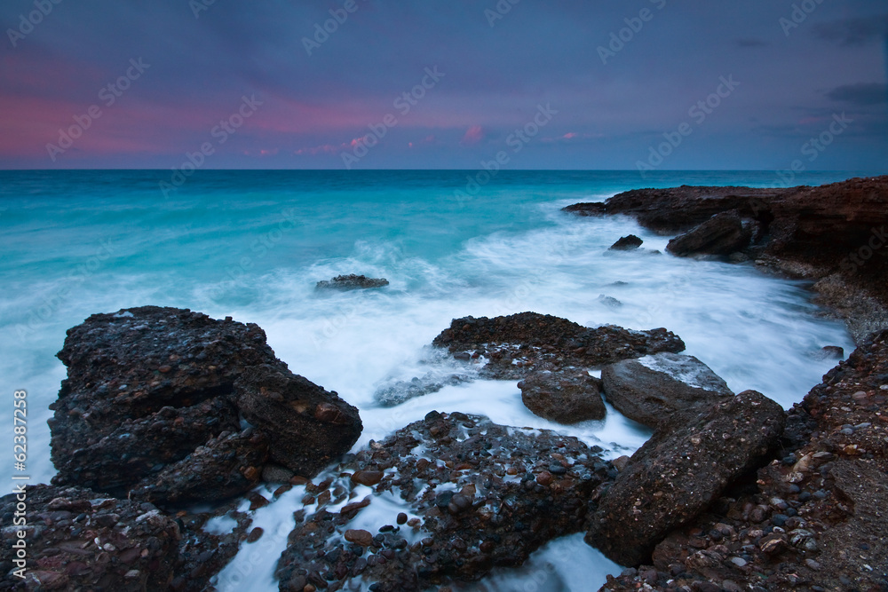 Coast of south eastern Crete, Greece.