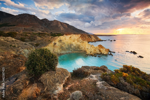 Coast of eastern Crete, Greece.