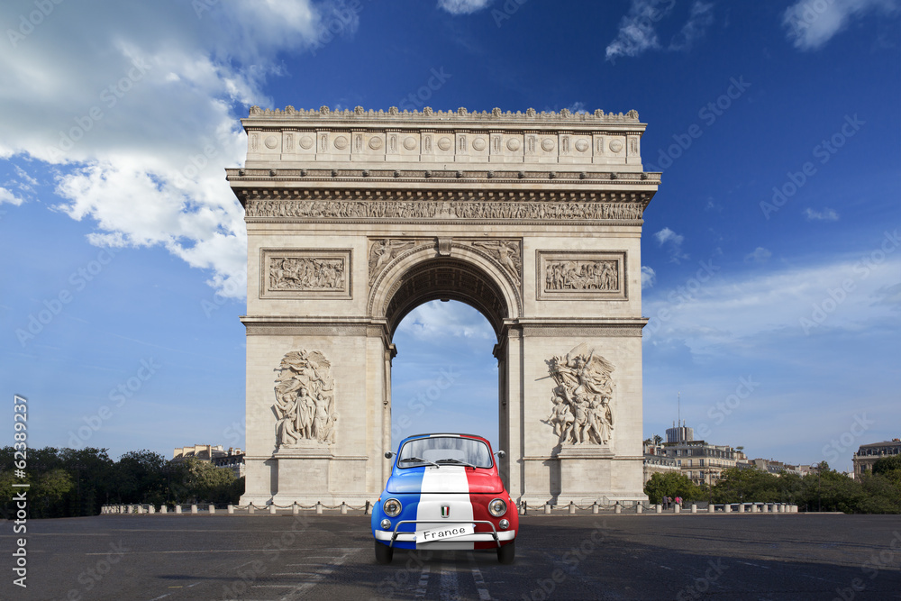 Fototapeta premium Arc de triomphe Paris