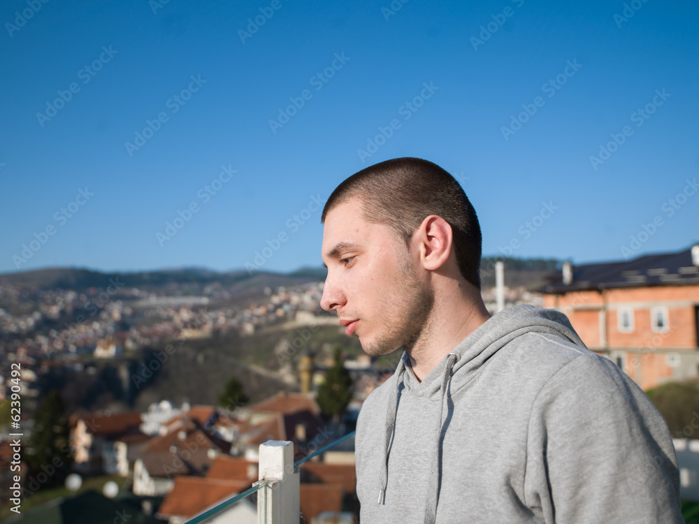 Fototapeta premium young man portrait