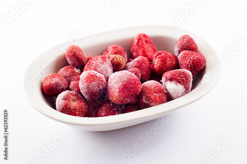 Frozen strawberries