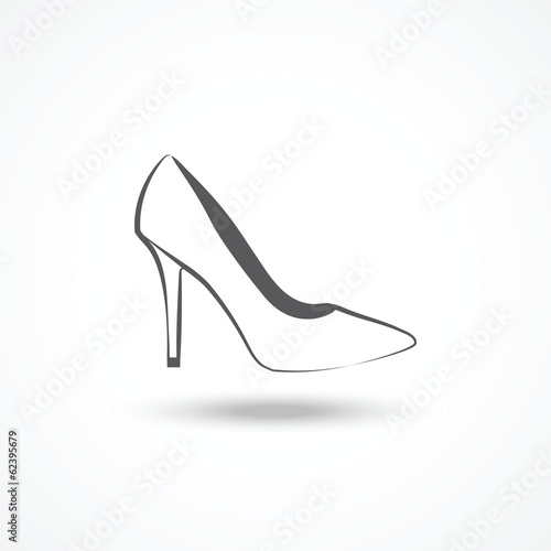 Woman's shoe icon
