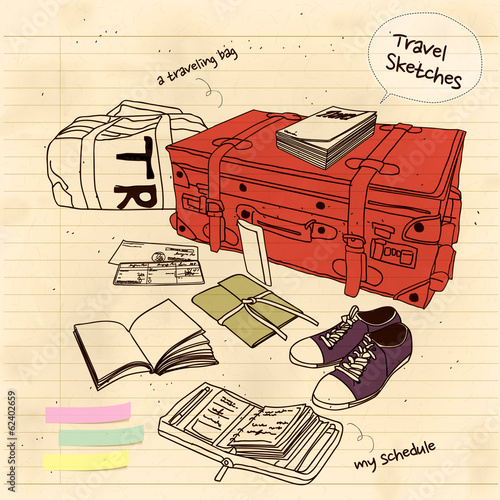 travel sketches