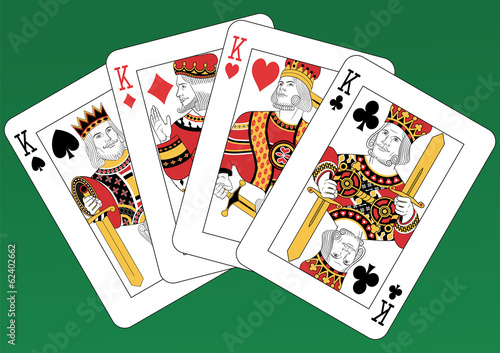Four Kings. Original figures