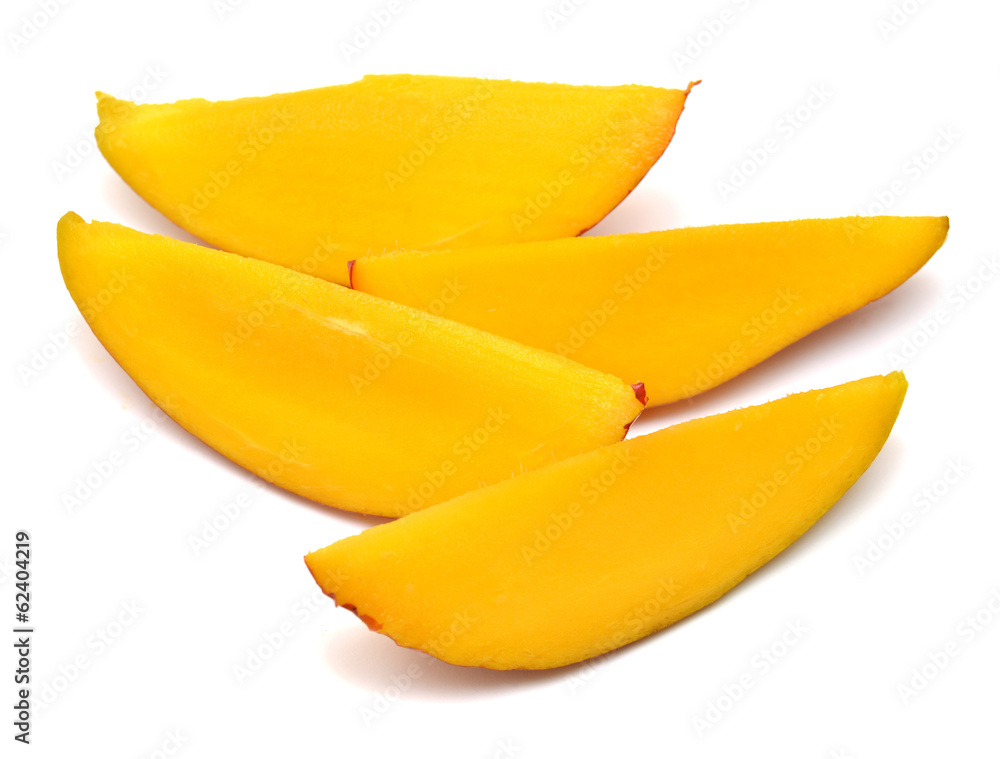 A piece of mango A piece of mango