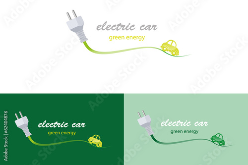 Elektroauto E-Auto Auto Elektro elektrisch Logo