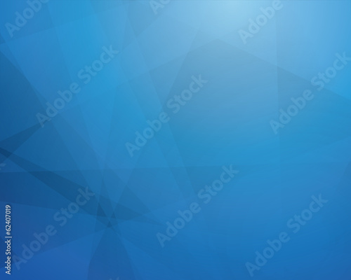 Abstract triangle blue business vector background