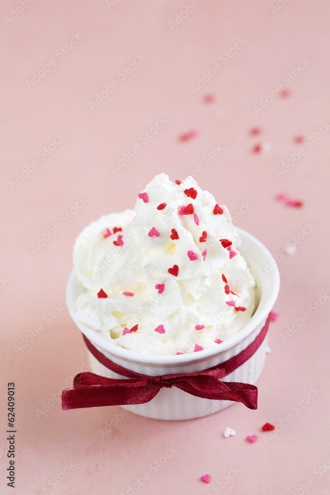 Whipped cream dessert Whipped cream dessert