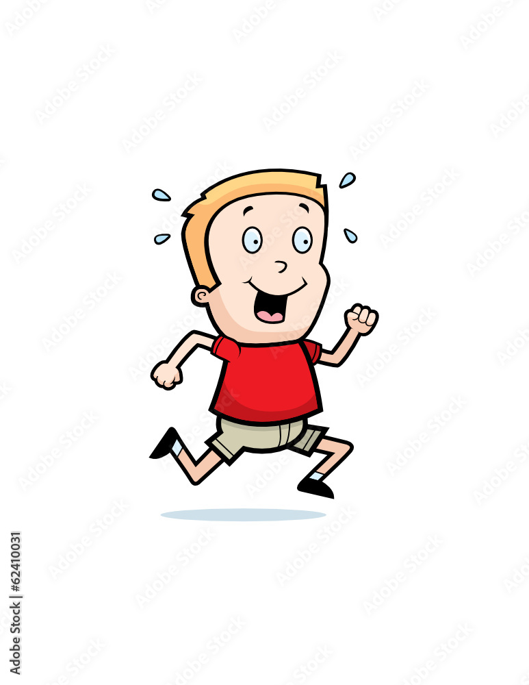 Boy Running Boy Running