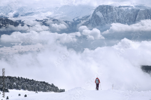Schlern, Wandern, Rittner Horn, Winter, Winterwandern, Südtirol