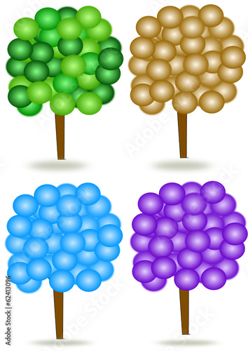 Baum, Baüme, Sommer, Frühjahr, Bunt