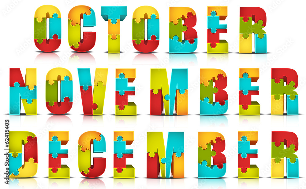 Colorful puzzle Colorful puzzle