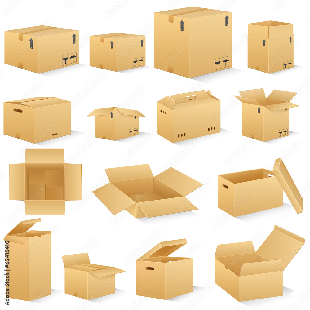 Fototapeta premium Carton Box