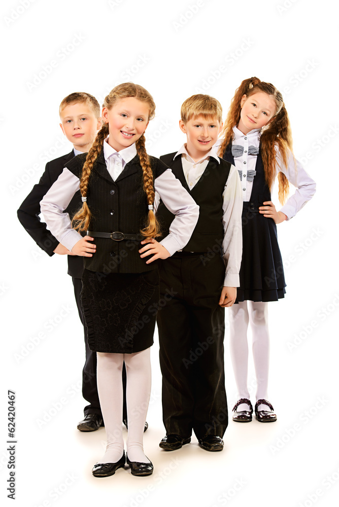 Obraz premium schoolchildren