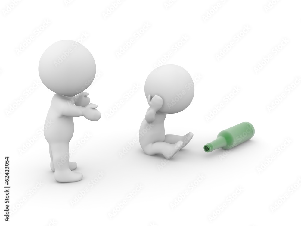 Trying to help 3D Character with Drinking Problem Trying to help 3D Character with Drinking Problem