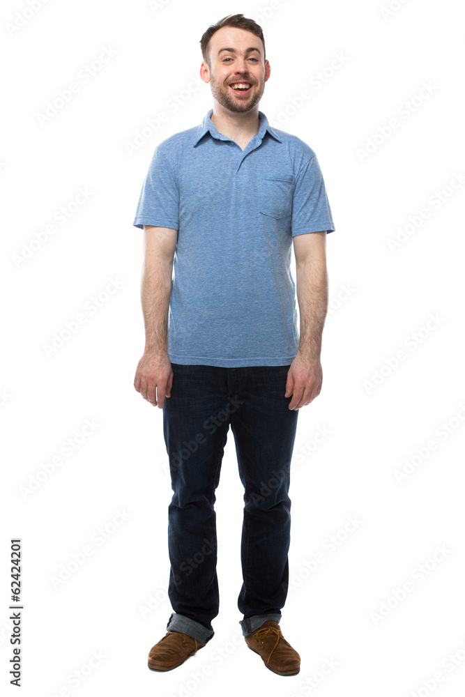 Charismatic young man with a charming smile Charismatic young man with a charming smile