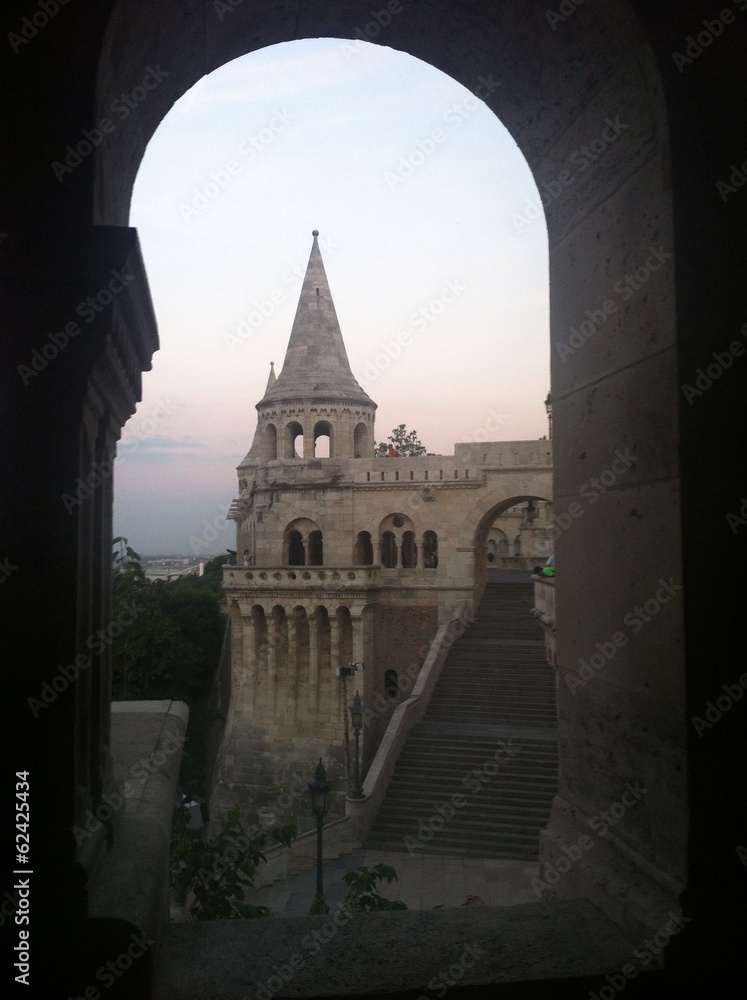 Fototapeta premium Fisherman's Bastion on the Buda Castle in Budapest