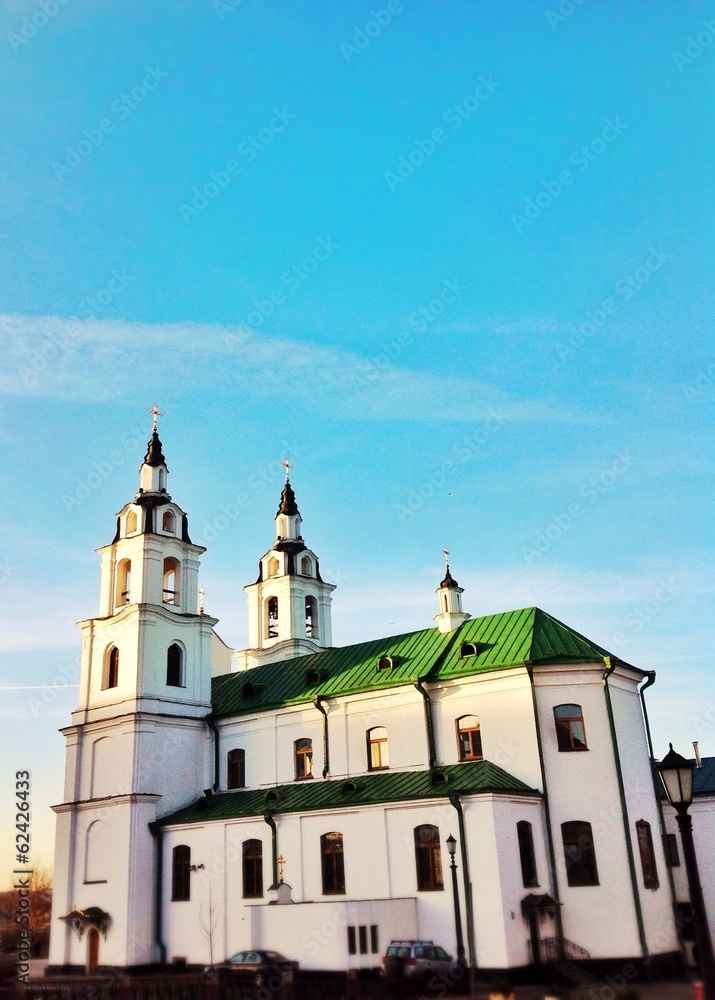 Католический храм в городе Минске