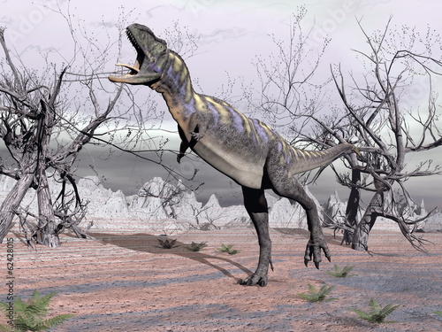 Aucasaurus dinosaur - 3D render © Elenarts