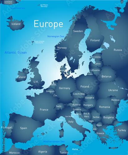 Map of europe