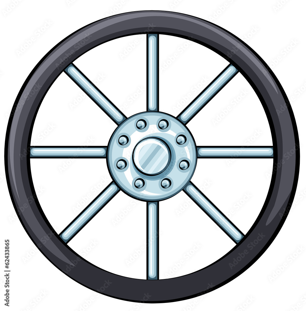 Obraz premium A wheel