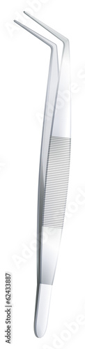 A dental tweezer