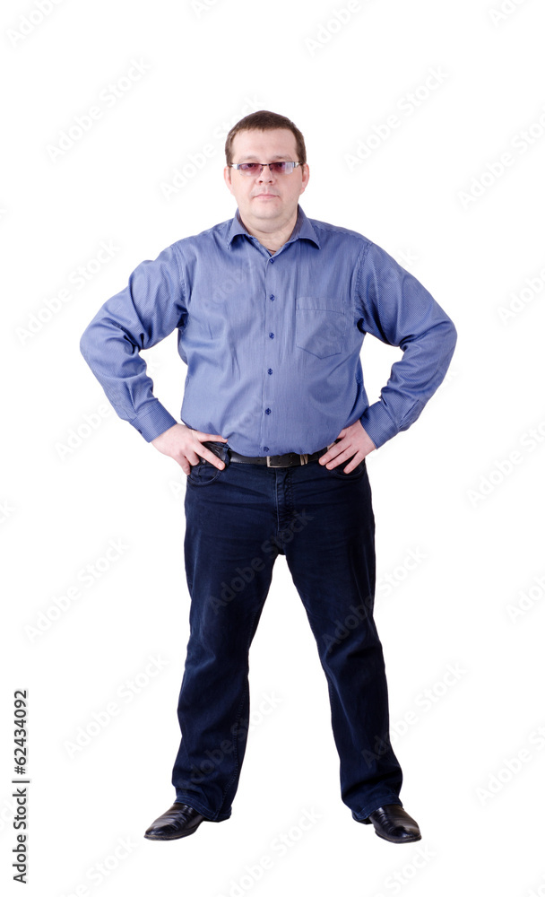 Fototapeta premium businessman isolated