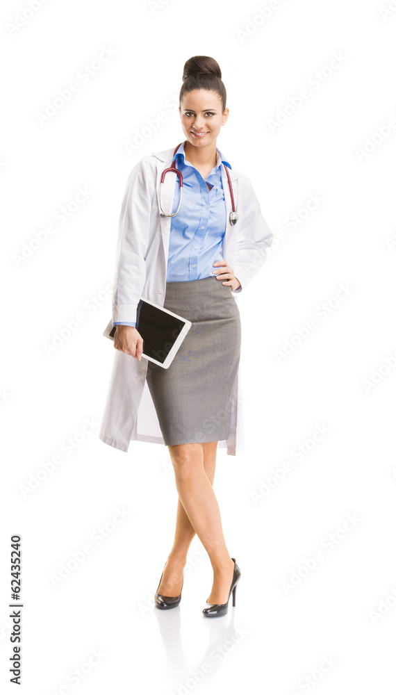 Doctor woman with stethoscope Doctor woman with stethoscope