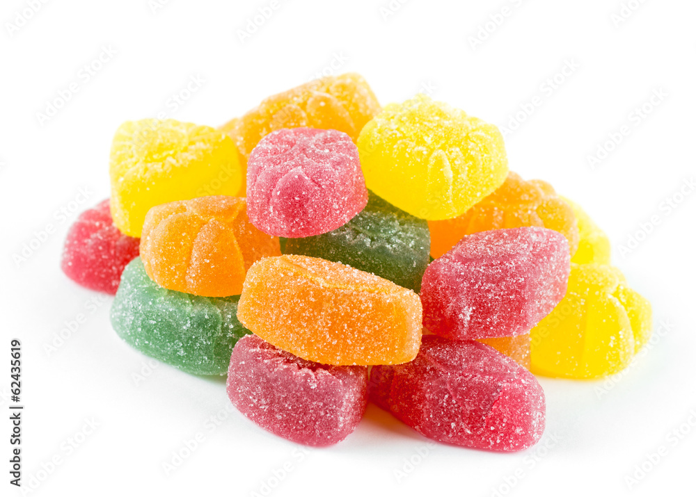 Colorful jelly candies