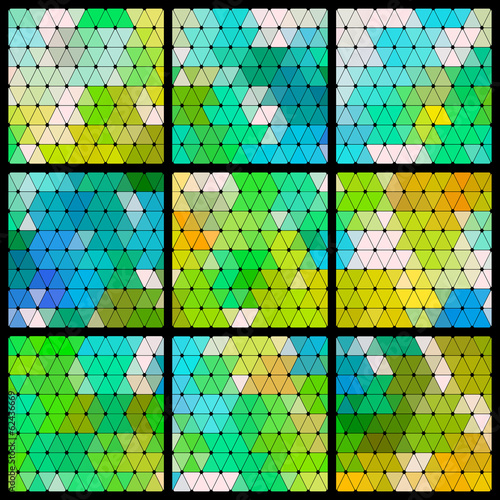 Triangle Pattern Set