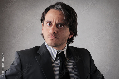 фотографія austere businessman