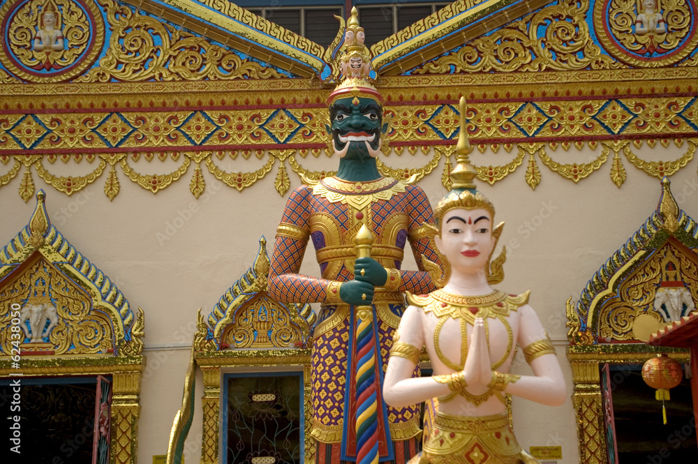 Thai temple, Penang, Malaysia