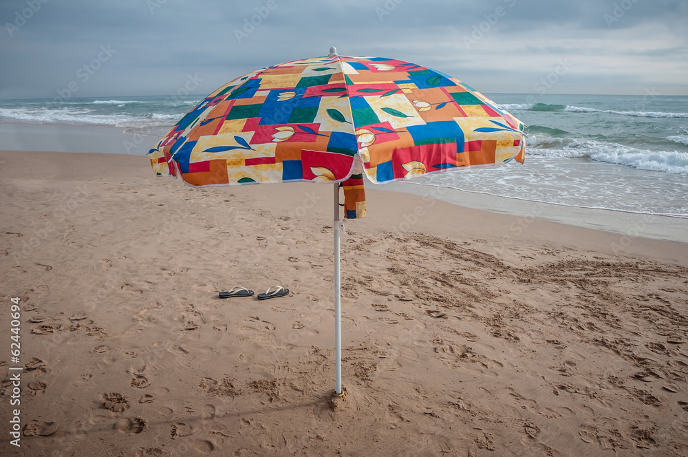 Umbrella on the beach