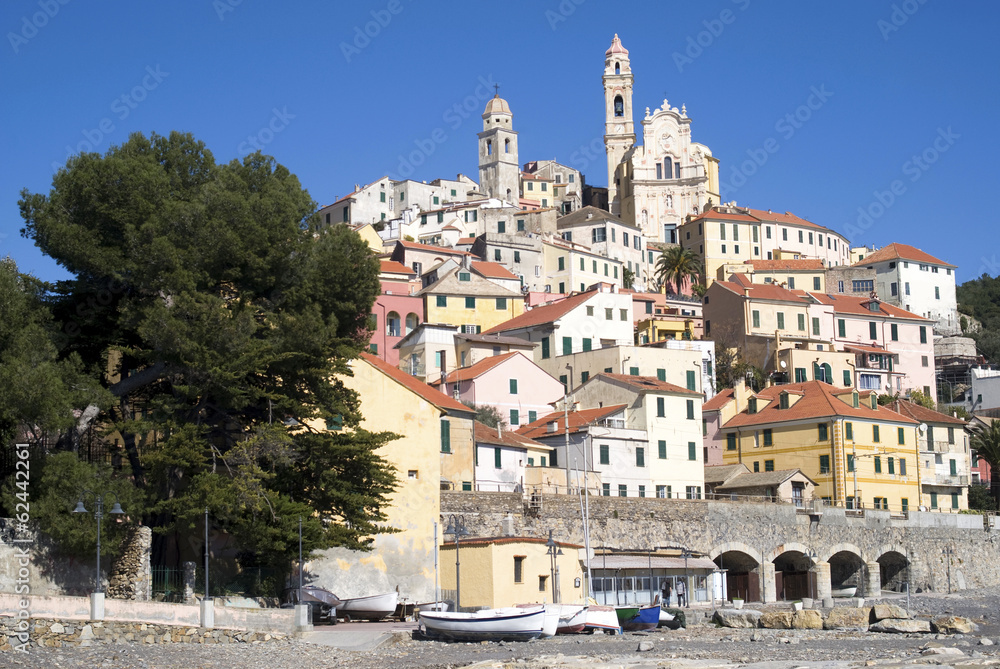 Cervo. The medieval village in Liguria region of Italy