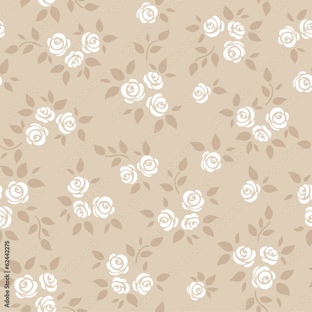 Seamless   background  with roses