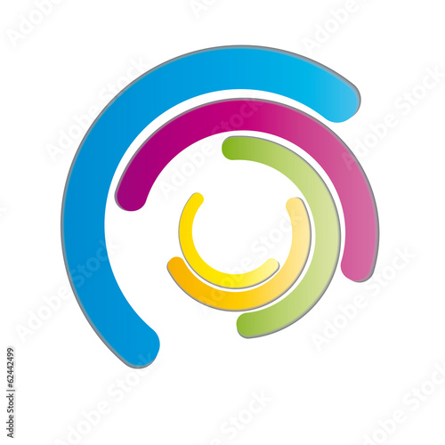 Symbol und Logo für Wirtschaft, Erfolg, Wachstum, Gemeinschaft, Team, Teamgeist, Strategie und Dynamik, Manager, Management, Führungsposition