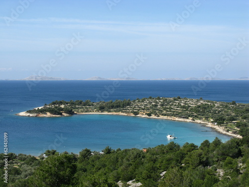 The Kosirina bay of the island Murter in Croatia