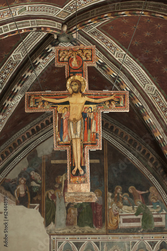 Wallpaper Mural San Damianokreuz in der Kirche Santa Chiara in Assisi, Italien Torontodigital.ca