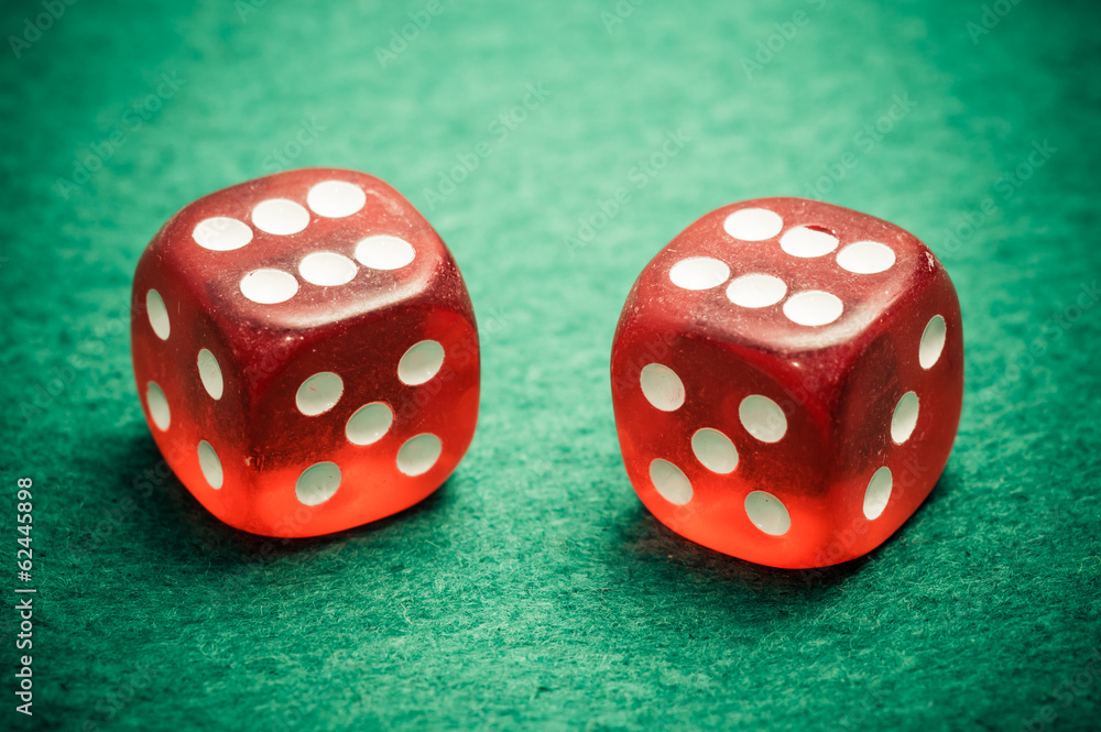 two red dice two red dice