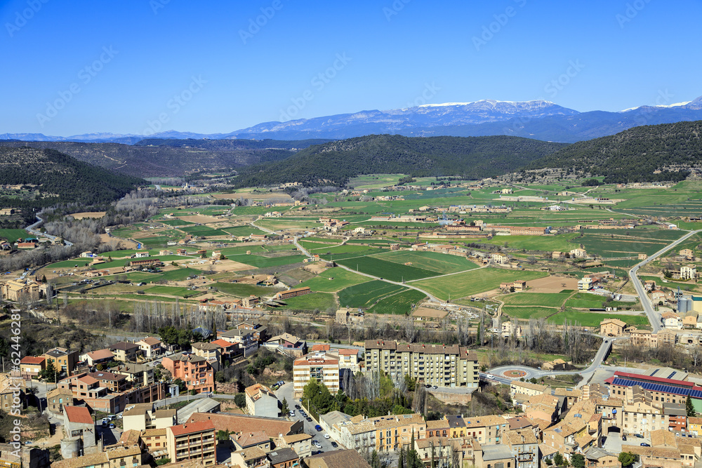 Rural catalan landscape near Cardona. Catalonia
