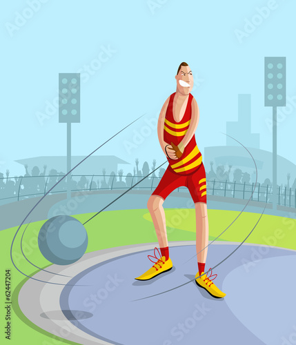 Hammer Throw Player