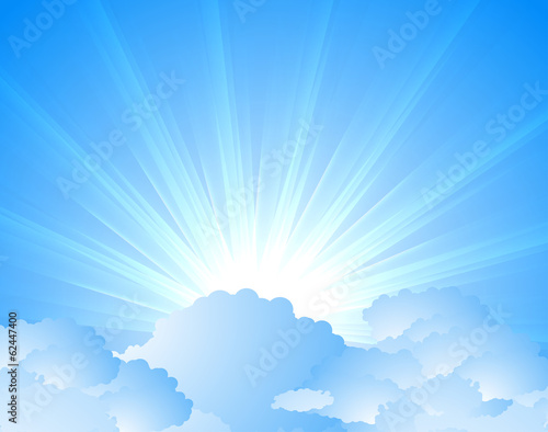 Vector sunburst