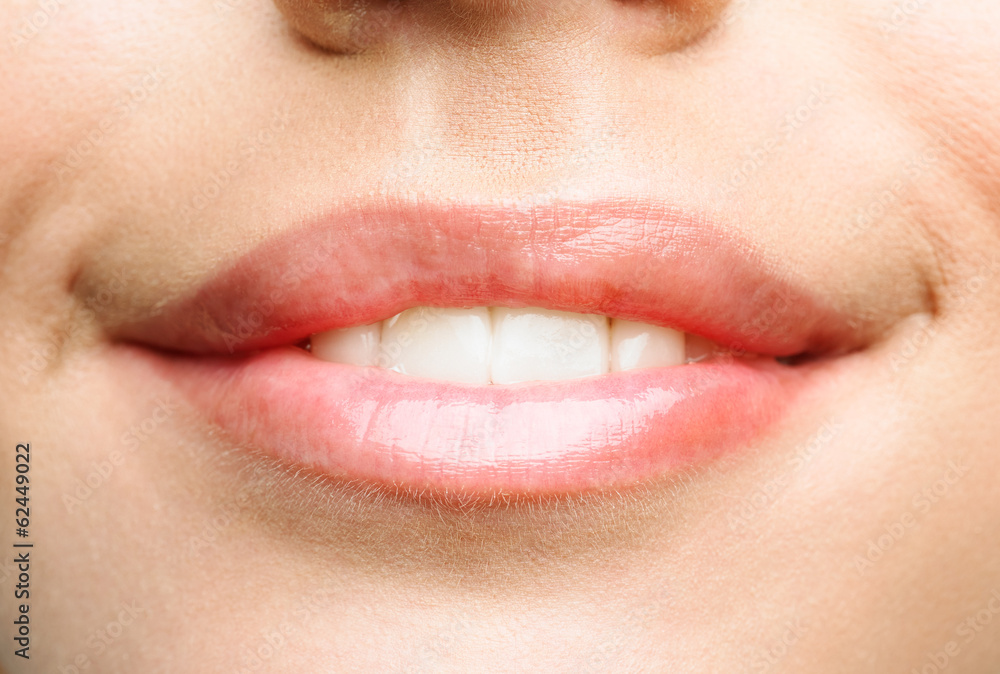Obraz premium Beautiful natural lips