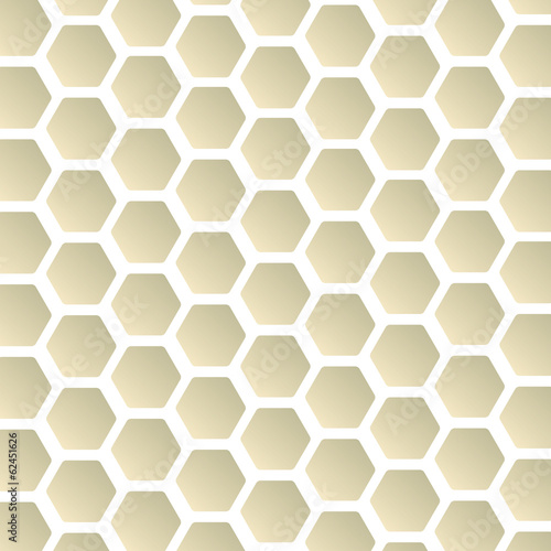 Hexagons texture. Seamless geometric pattern.