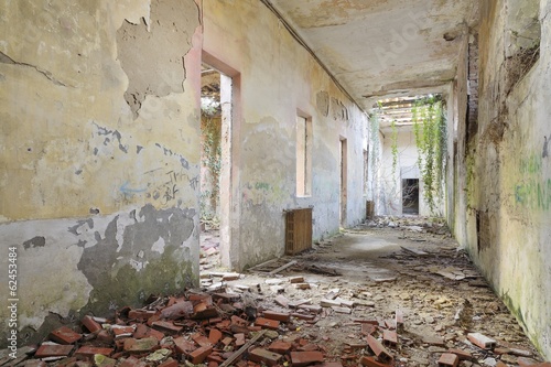 abandoned corridor