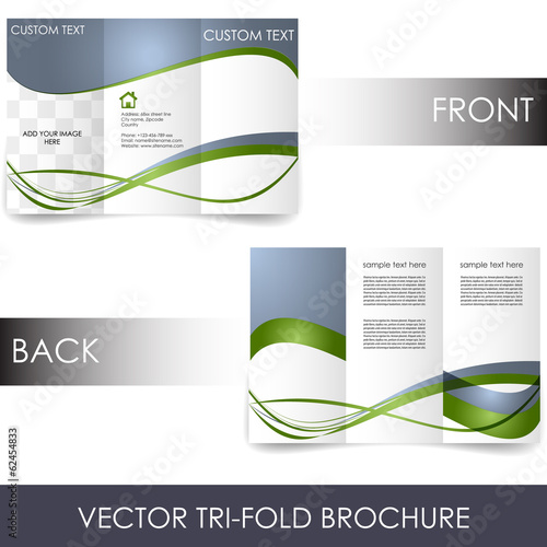 Tri-Fold corporate business store brochure